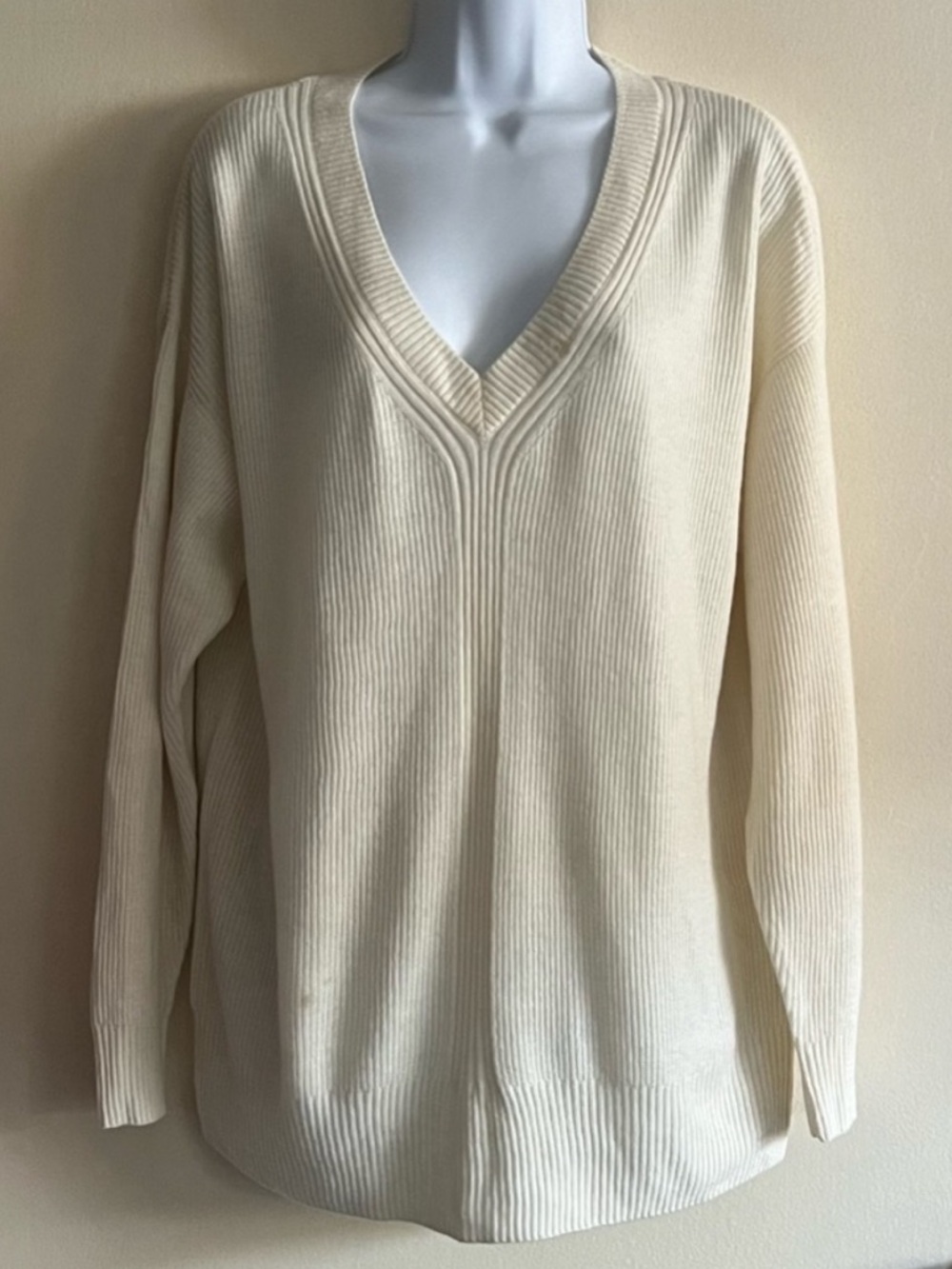 TOPSHOP Loose V-neck Sweater